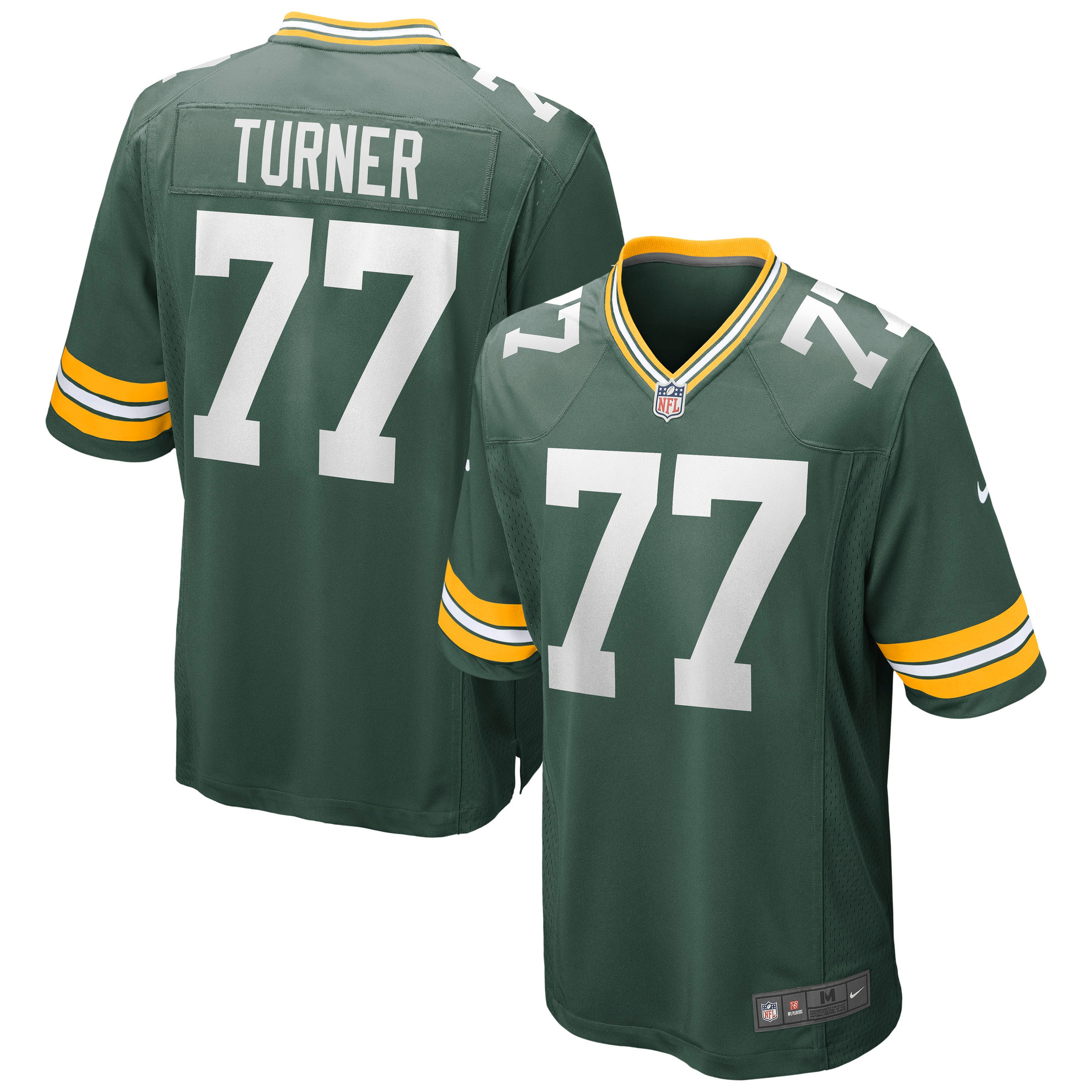 Billy Turner Green Bay Packers Game Jersey – Green NFL