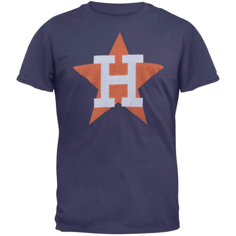 Houston Astros – Vintage Logo Soft T-Shirt