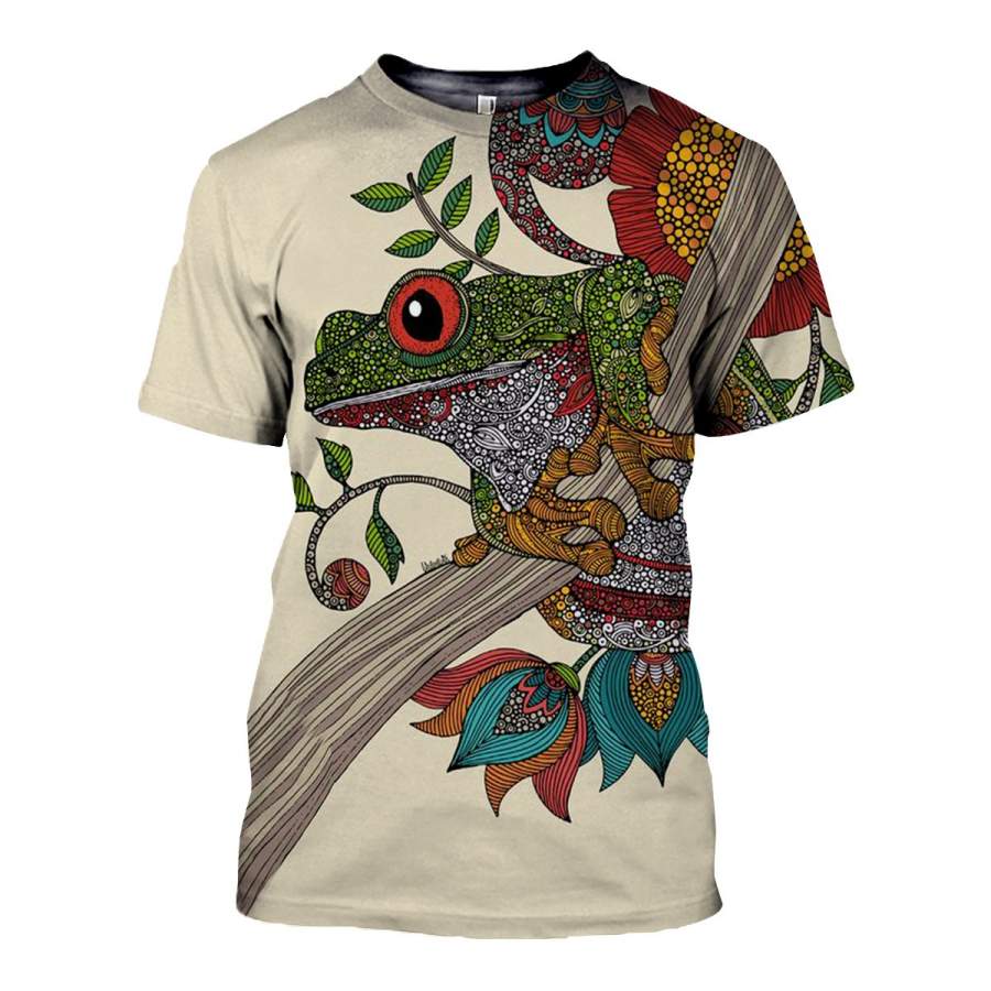 3D All Over Printed Frog T Shirt Hoodie 71201923