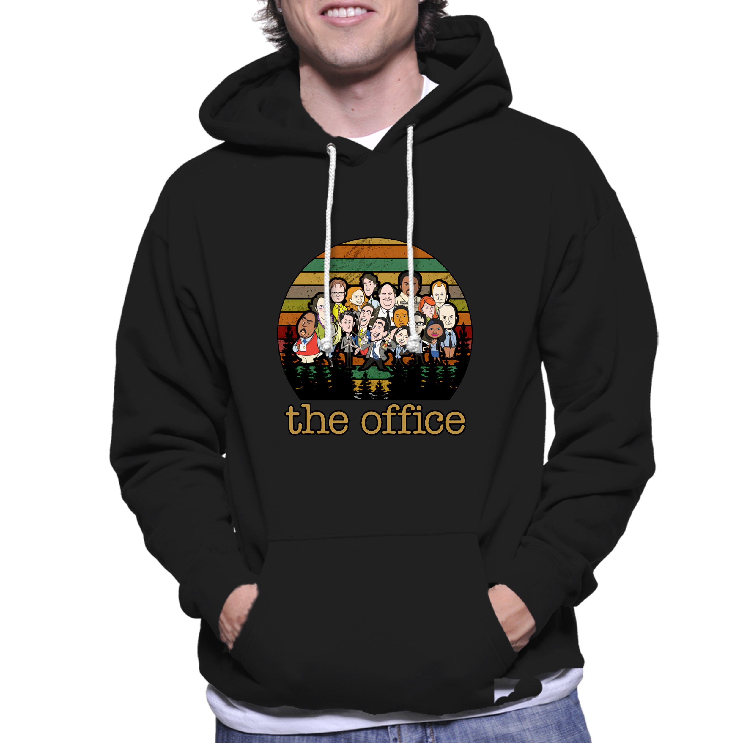 The Office Tv Show Us Cartoon Unisex Hoodie