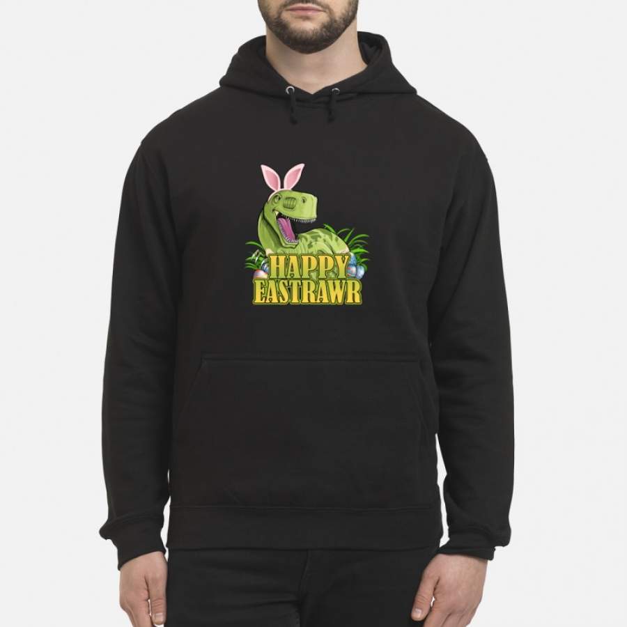 Dinosaur Bunny Happy Eastrawr Easter Hoodie