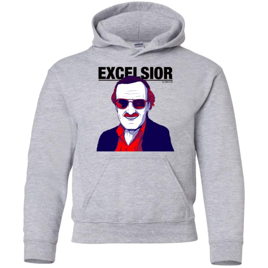 AGR stan lee excelsior Youth Pullover Hoodie