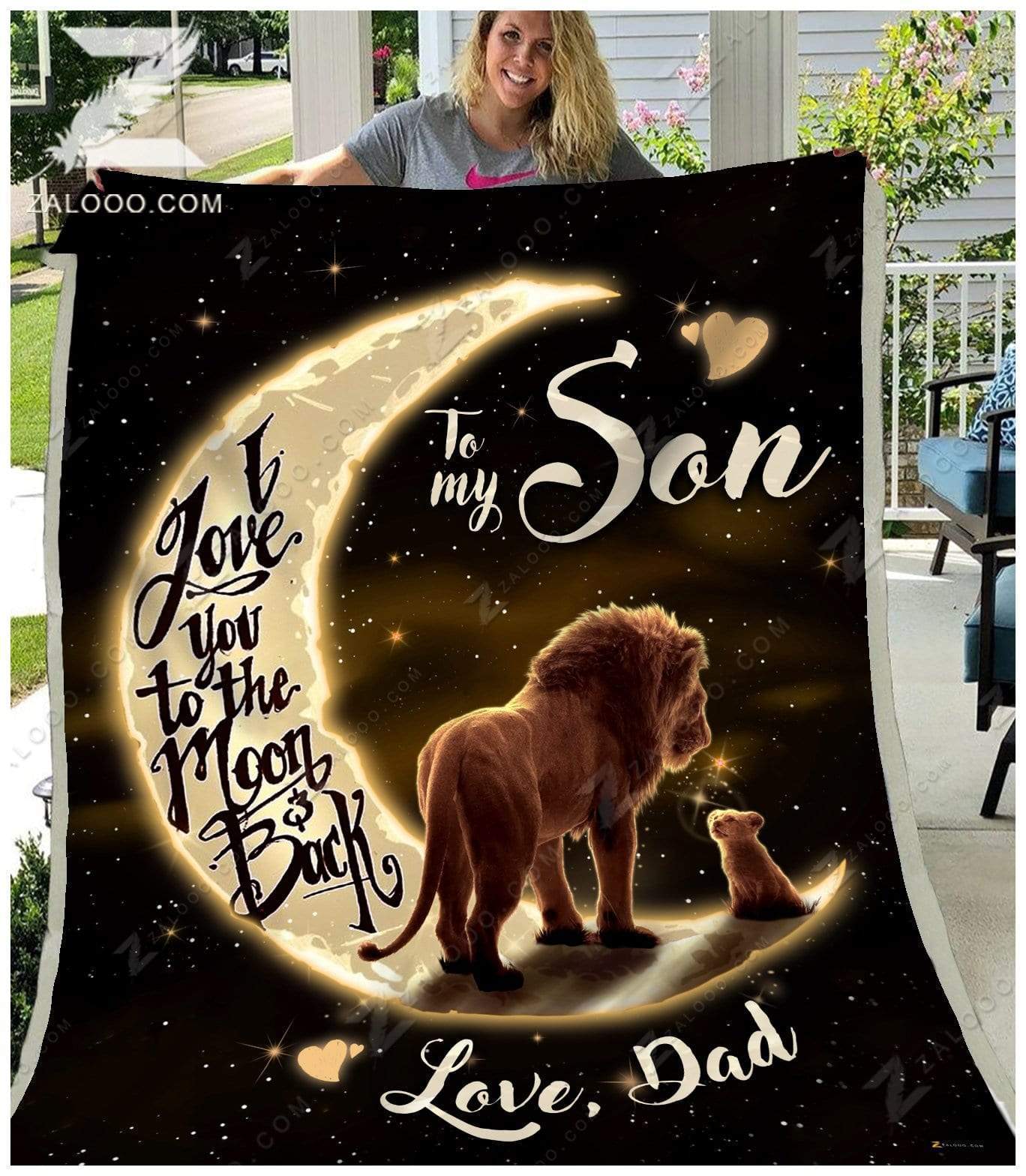 Animal – Blanket – Lion – Son (Dad) – I Love You To The Moon And Back