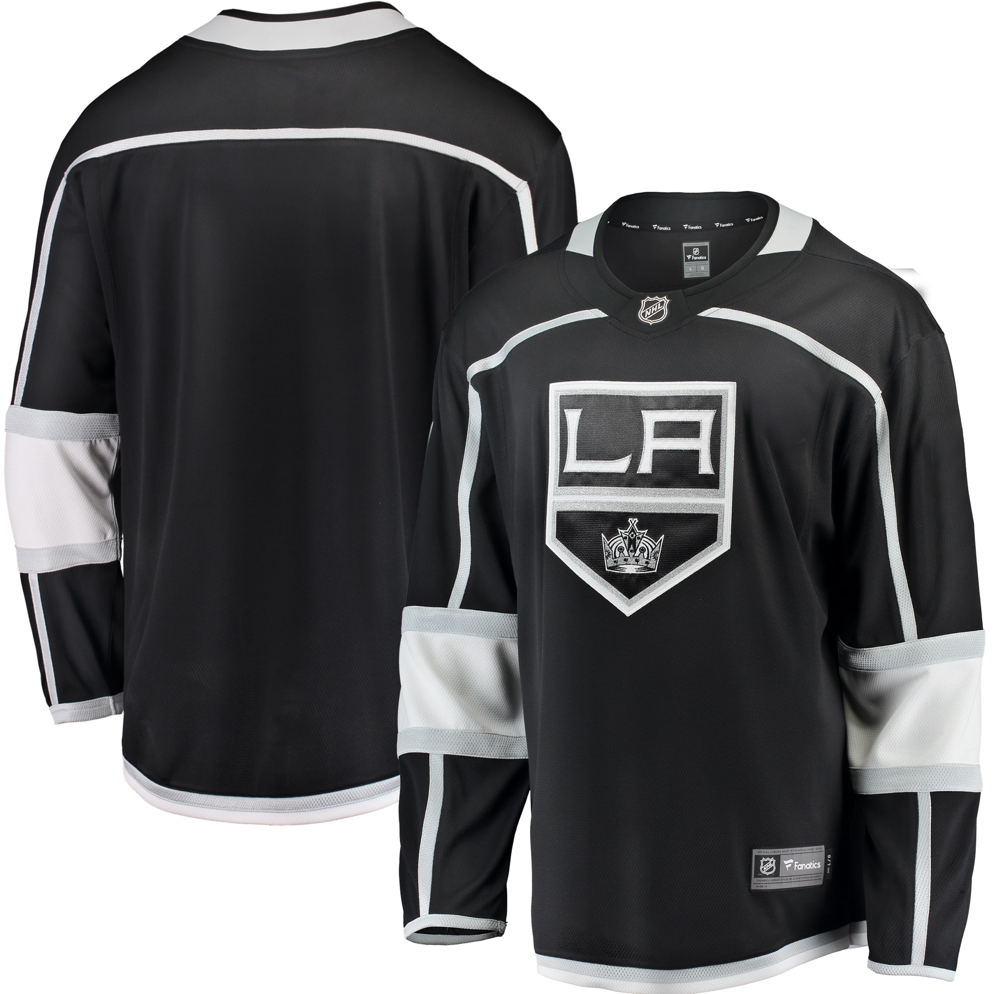 Los Angeles Kings Branded Breakaway Home Jersey – Black