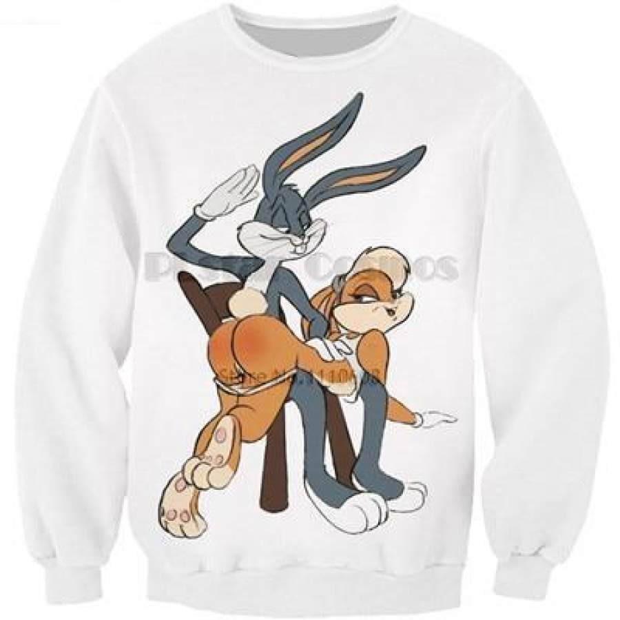 PLstar Cosmos men women harajuku hoody Bugs Bunny/Pokemon/Teddy Bear print 3d sweatshirt hoodies outdoors S-5XL Drop Shipping