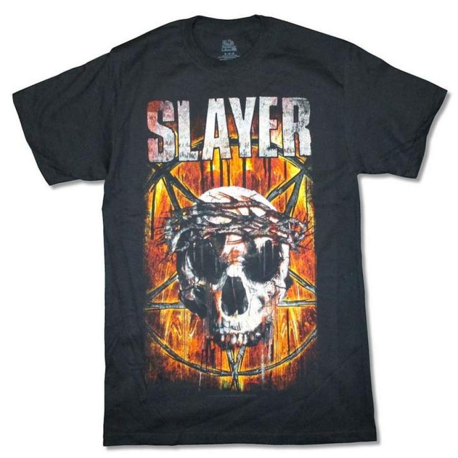 Slayer – Thorny Crown 2015 Tour  – Black T-Shirt