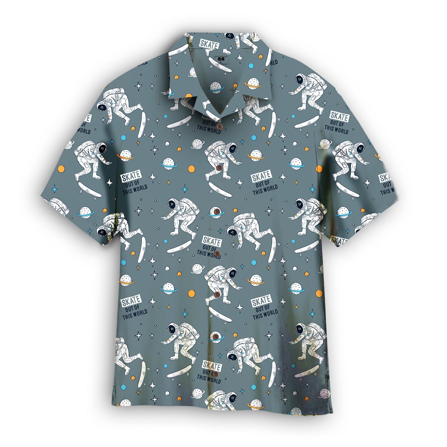 Astronaut Skateboarding In Space Hawaii Shirt For Men And Women Ha13580