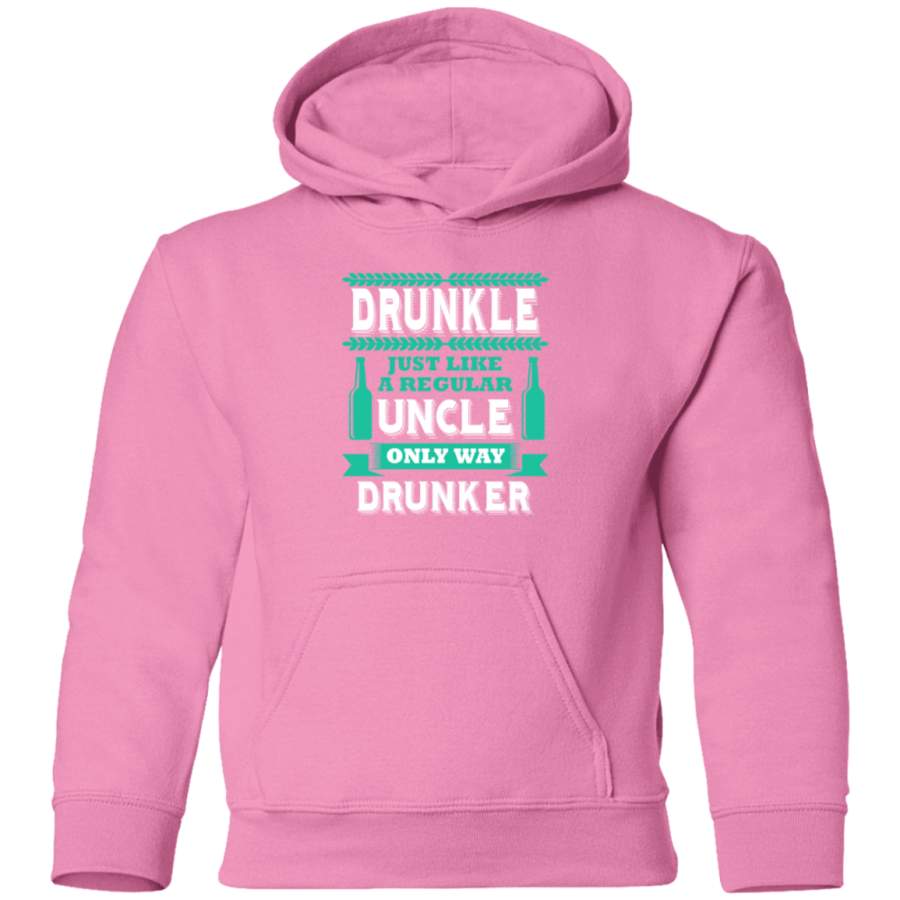 AGR Drunkle Funny Drunk Uncle Definition Gag Gift Men Toddler Pullover Hoodie