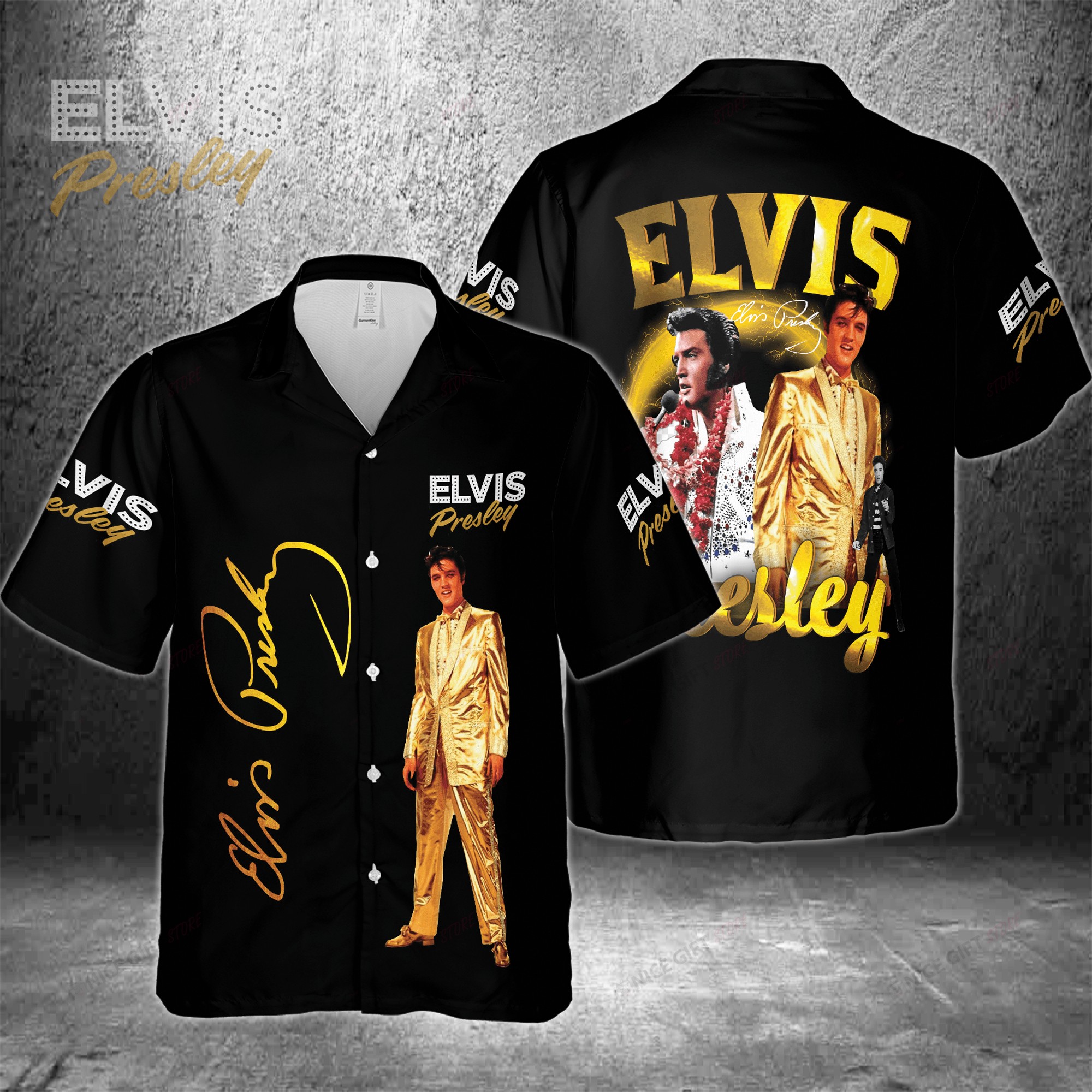 Elvis Presley Hawaiian 3D Shirt 3Hs-J7N6