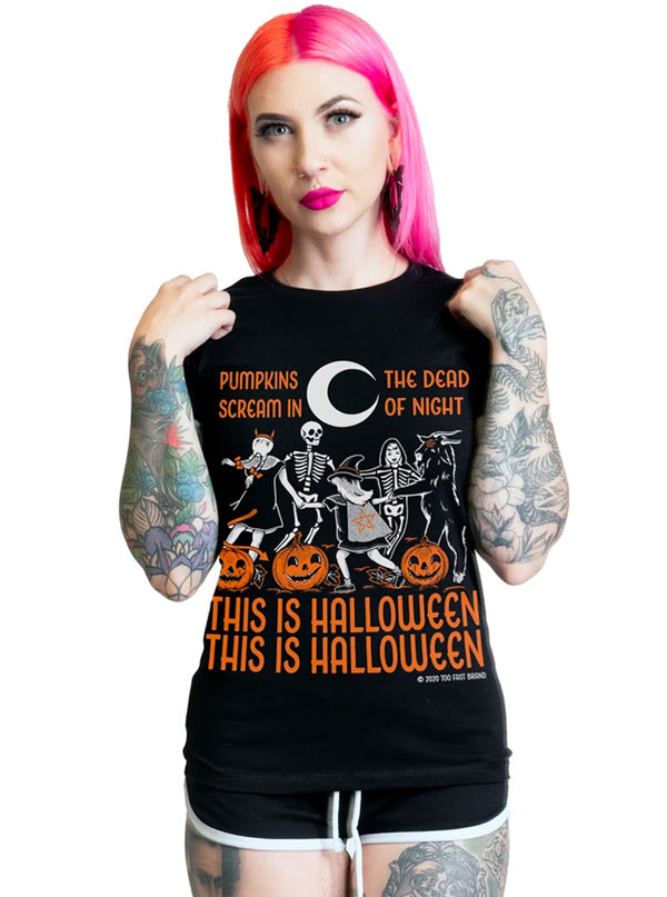 Women’S This Is Halloween Tee By Too Fast