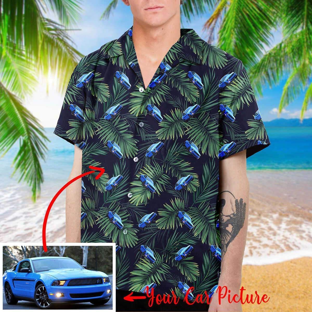 Order Custom Hawaii Aloha Shirts Car Collection With Your Photo Dh Ha71178