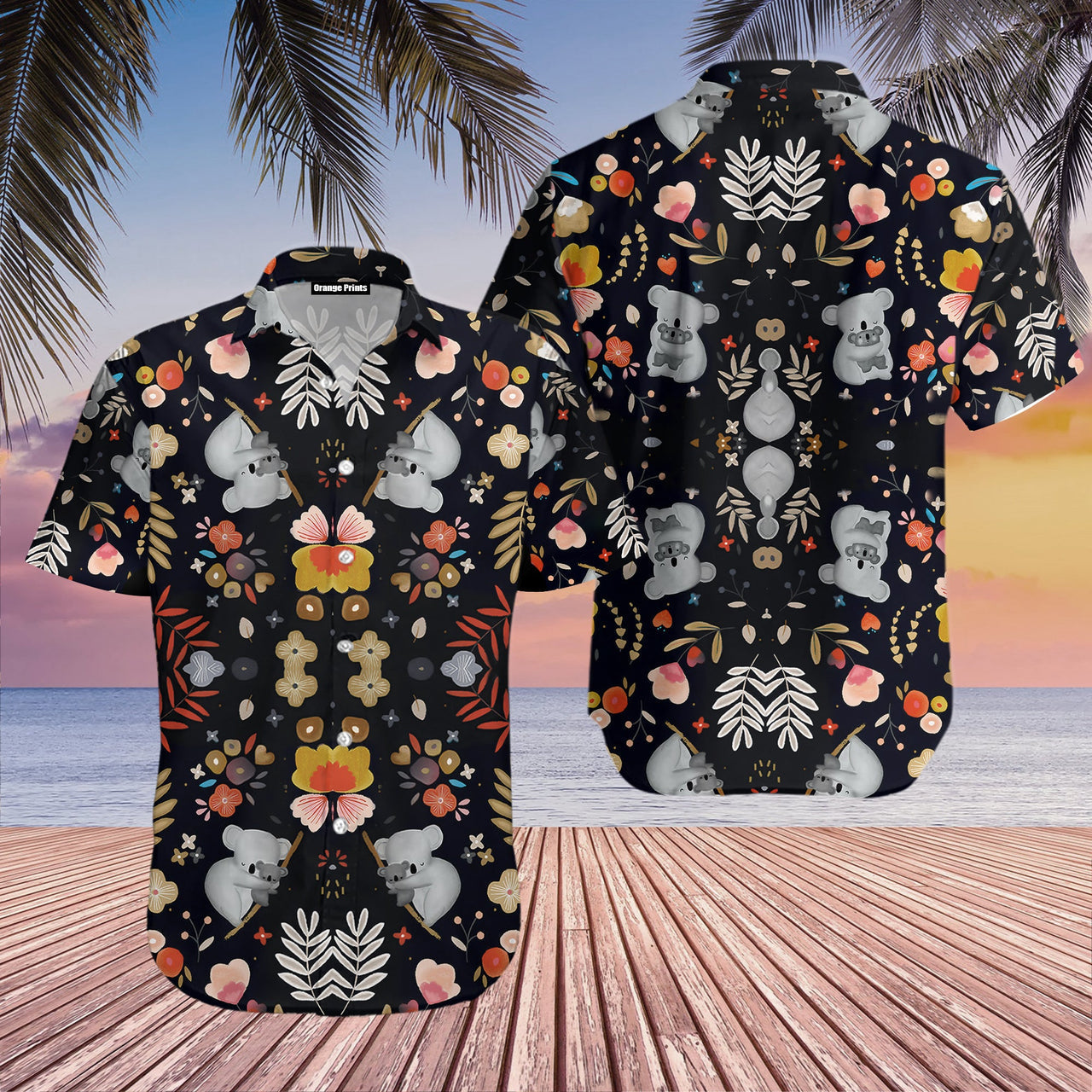 Lovely Koala Aloha Hawaii Shirts For Men Women Ha106332