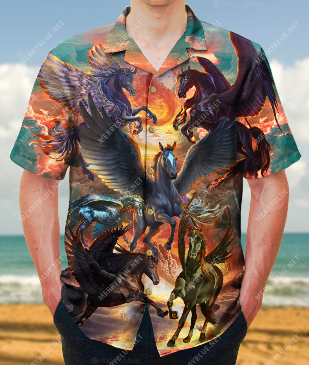 We All Have Our Own Pegasus To Chase Unisex Hawaiian Shirt