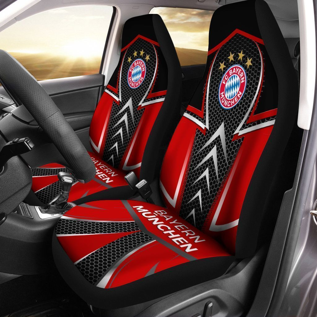 Bayern Muchen Car Seat Cover Ver 23 (Set Of 2)