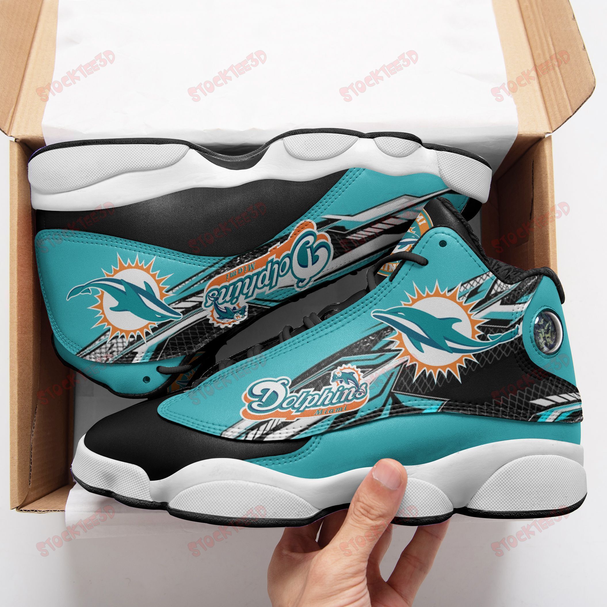 Miami Dolphins Ajd13 Sneakers 776