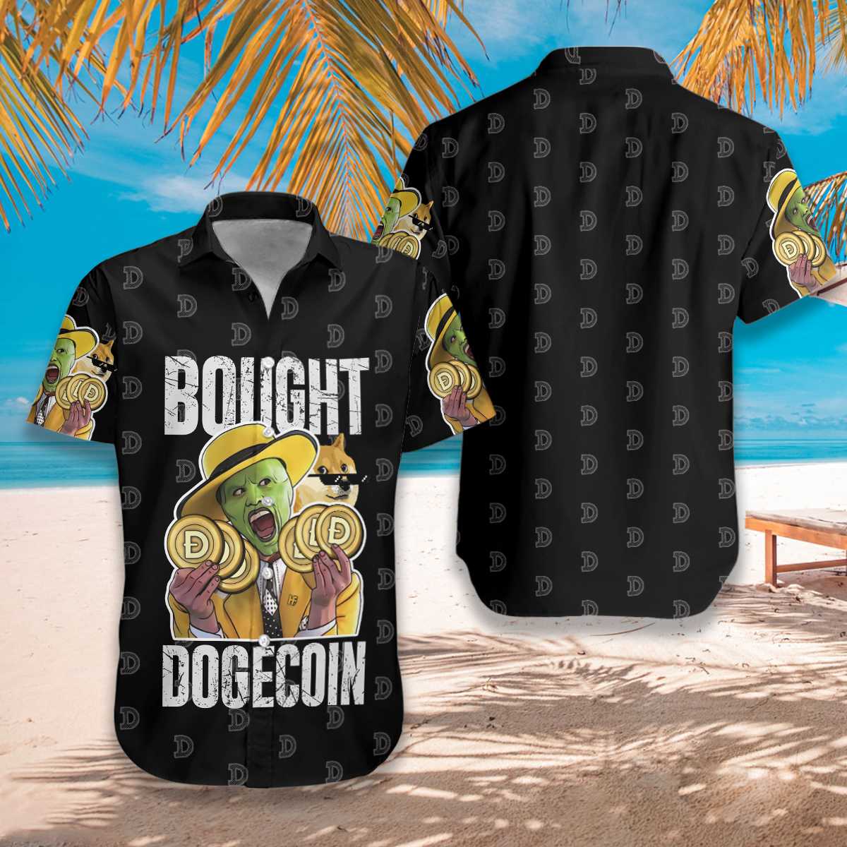 Bought Dogecoin Hawaii Shirt Unisex Adult Ha47805