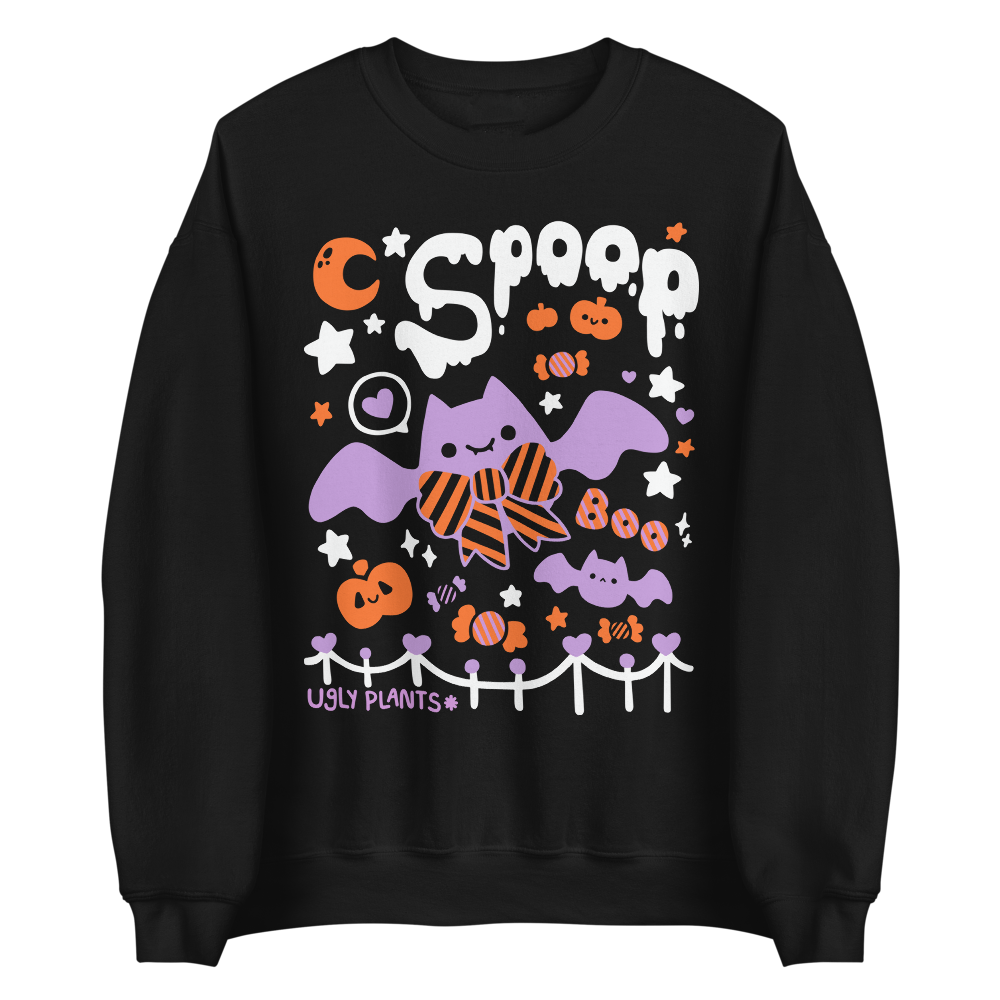 Bat Halloween 2D Crewneck Sweatshirt All Over Print Sweatshirt For Women Sweatshirt For Men Sws1387