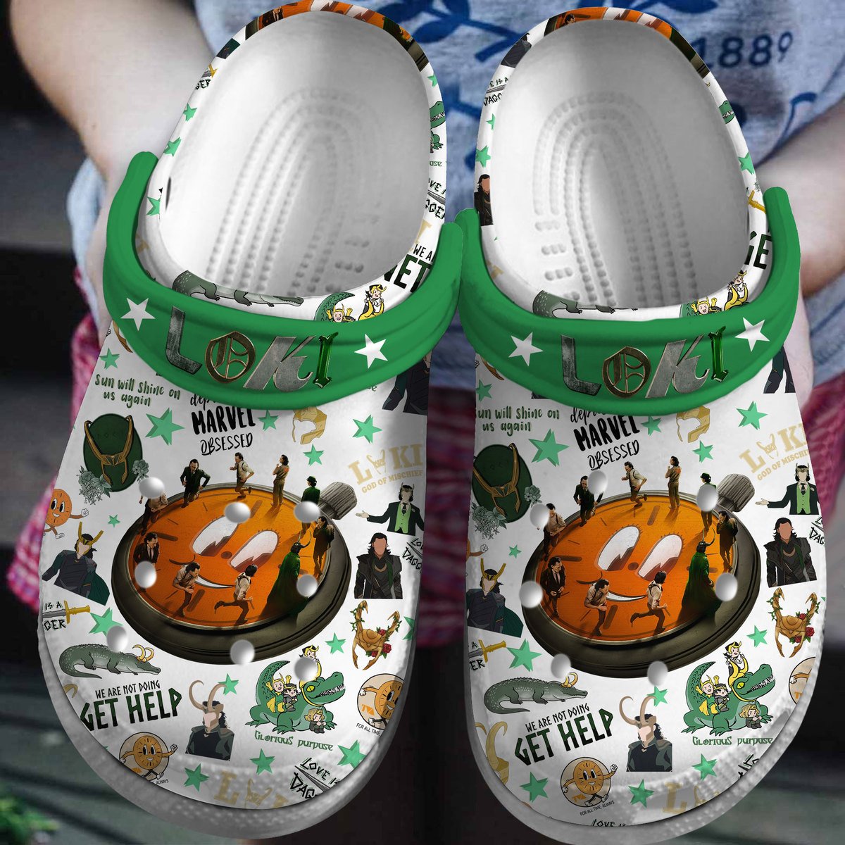 Loki Tv Series Crocss Clogs For Men Women And Kid Tr1805377360