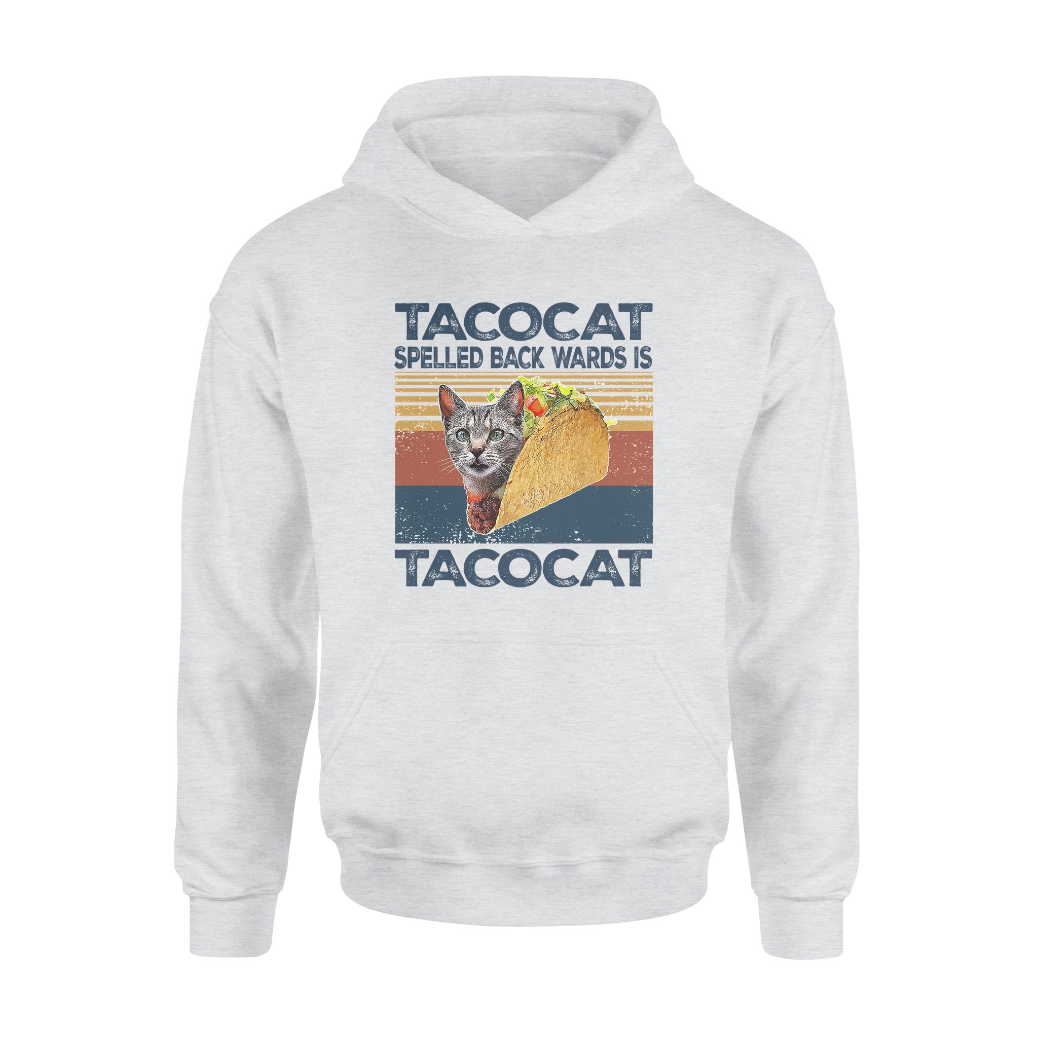 Tacocat Spelled Backwards Is Tacocat Funny – Premium Hoodie