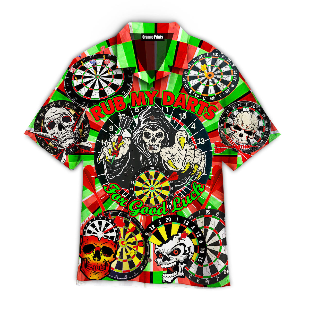 Rub My Darts For Good Luck Aloha Hawaii Shirts Men Women Ha39970