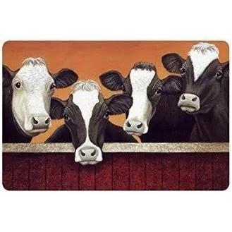 Funny Milk Cow Doormat Floor Mats Rugs Outdoors/Indoor Doormat