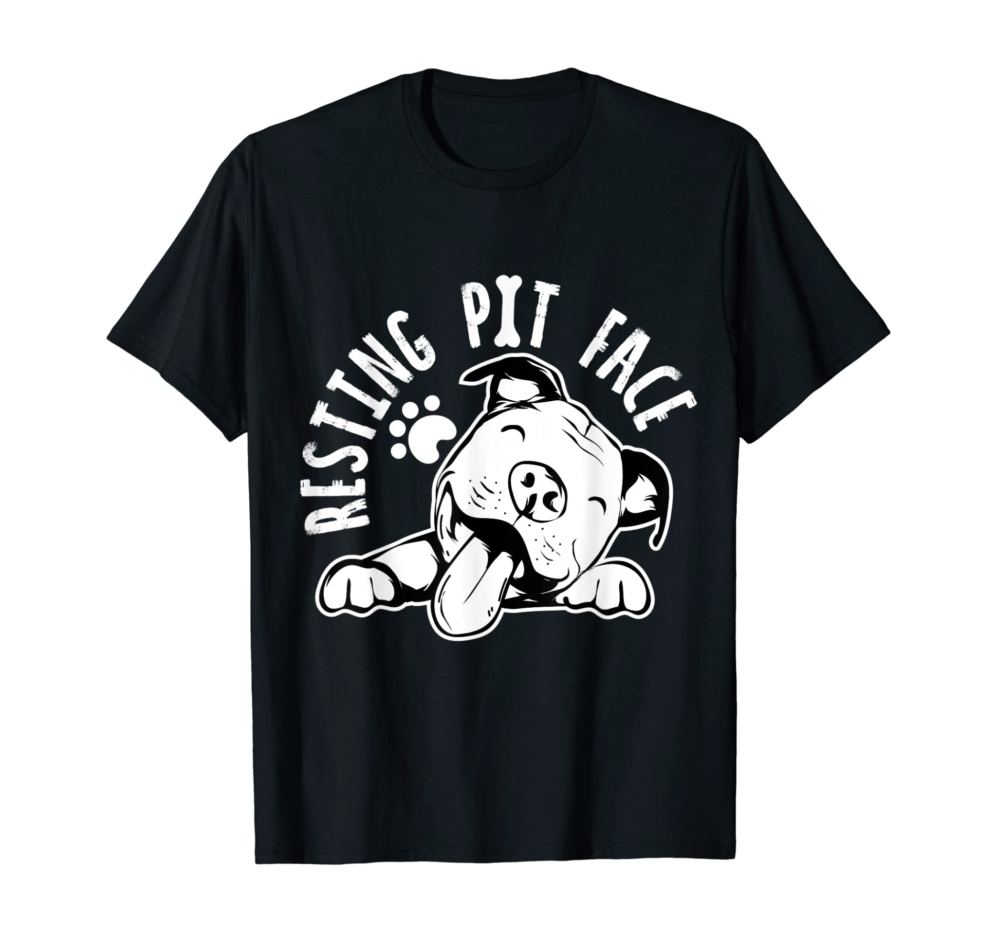 Resting Pit Face | Funny Dog shirt, Pitbull Meme Clothing