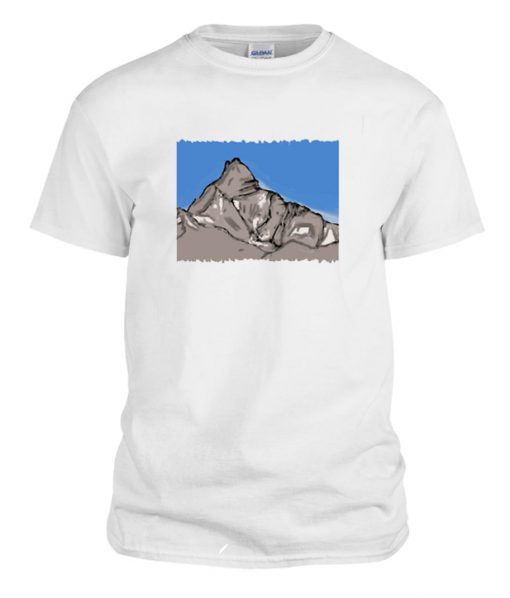 sketchy mountain RS T-Shirts