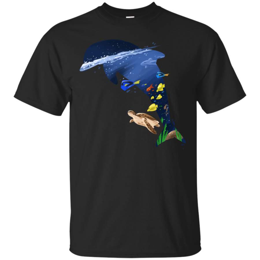 Fishing – Dolphin Turtle Ocean Swim ocean T Shirt & Hoodie