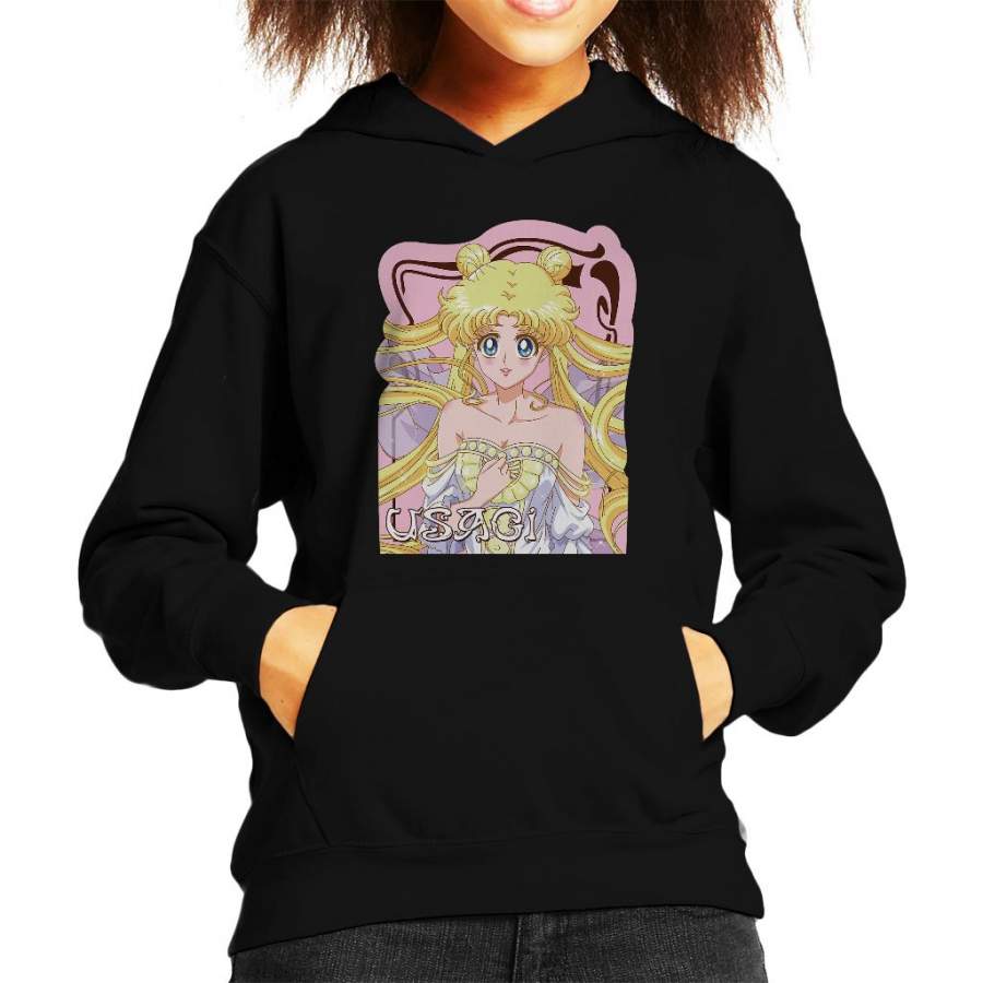 Sailor Moon Usagi Night Dress Kid’s Hooded Sweatshirt
