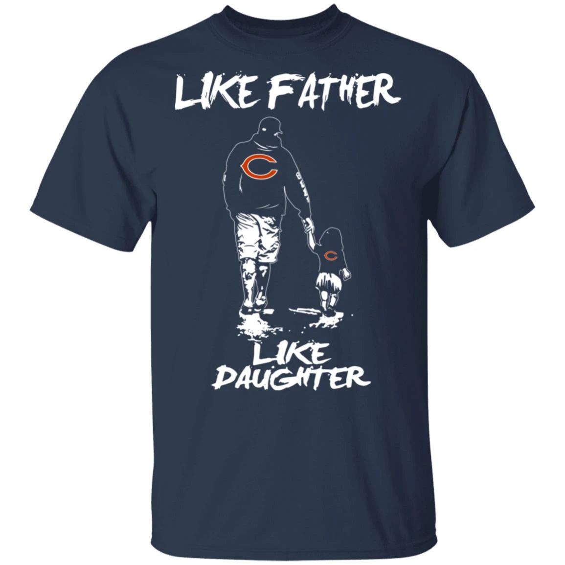 Khg Like Father Like Daughter Chicago Bears T Shirt