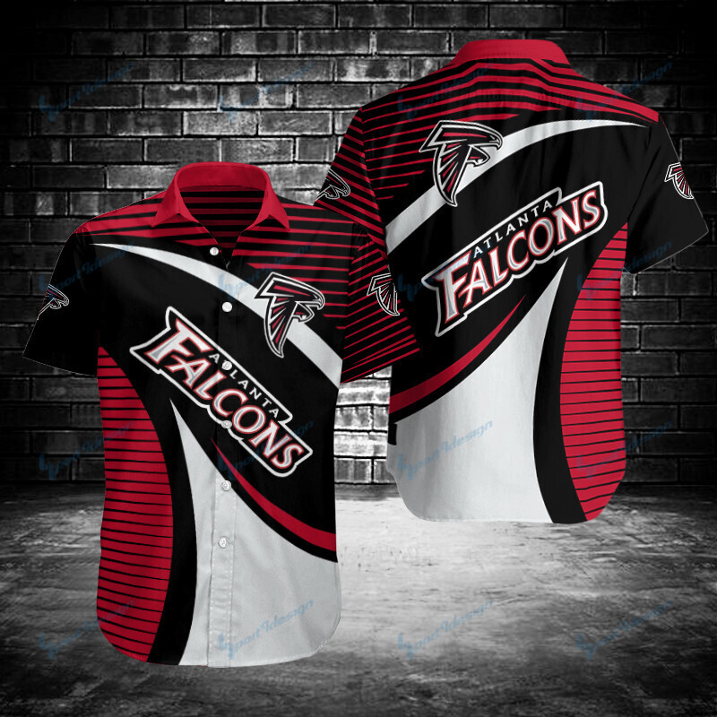 Atlanta Falcons Button Shirt Bg969