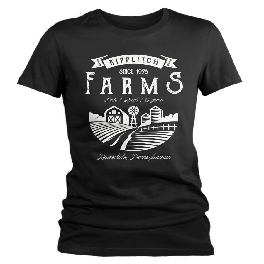 Women’s Personalized Farm T-Shirt Vintage Farmer Shirt Custom Tee Shirts Customized TShirt Field Barn Garden Tee