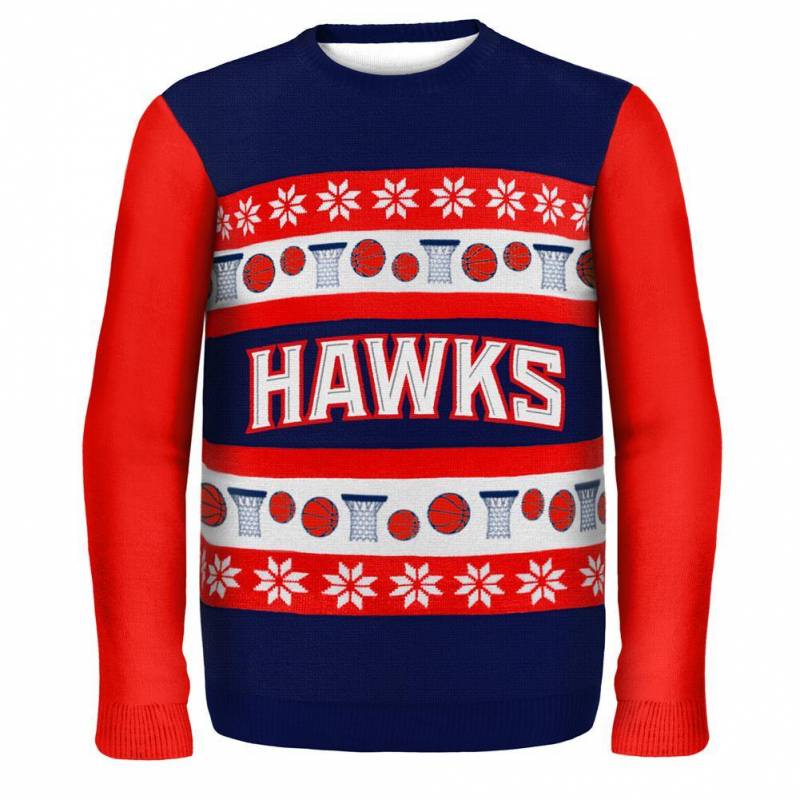 Atlanta Hawks – One Too Many Ugly Christmas Sweater