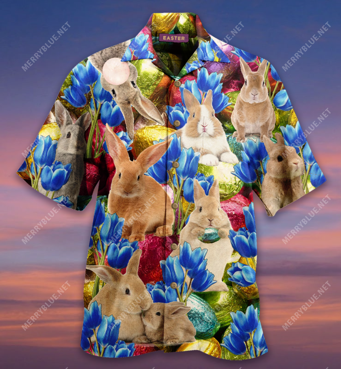 Hoppy Easter From Some Bunny Who Loves You Unisex Hawaii Shirt Ha28688