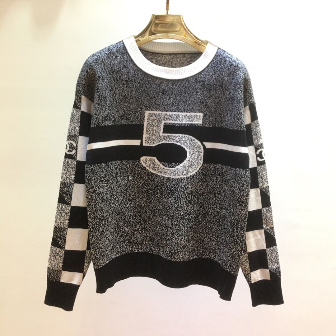 Women’s Sweaters Jackets Sueter De Mujer O-neck Long Sleeve Letter Print Knit Jumper Pull Femme Korean Loose Vintage Pullovers alx