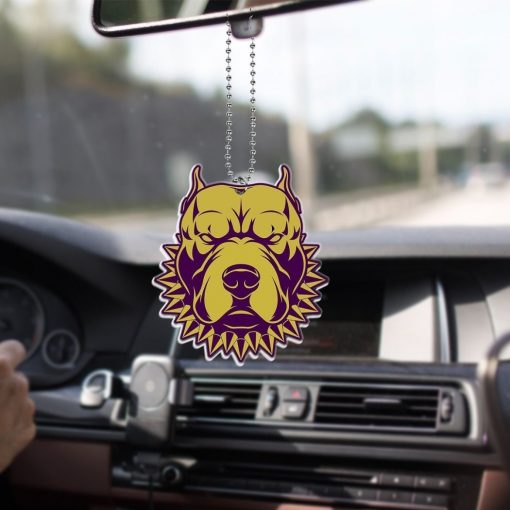 Omega Psi Phi 1911 Omega Bulldog Que Mascot Car Hanging Ornament