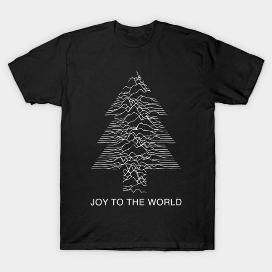 Joy To The World – Joy Division / Unknown Pleasures Christmas T-Shirt