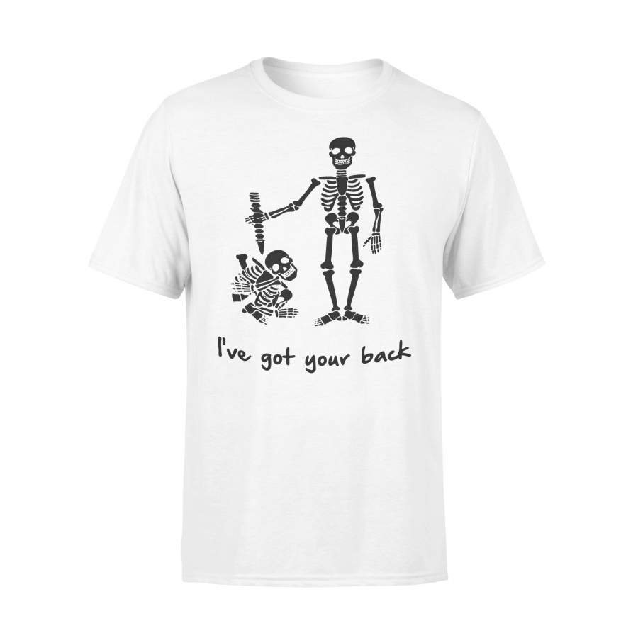 I’ve Got Your Back Skull  Halloween T-shirt