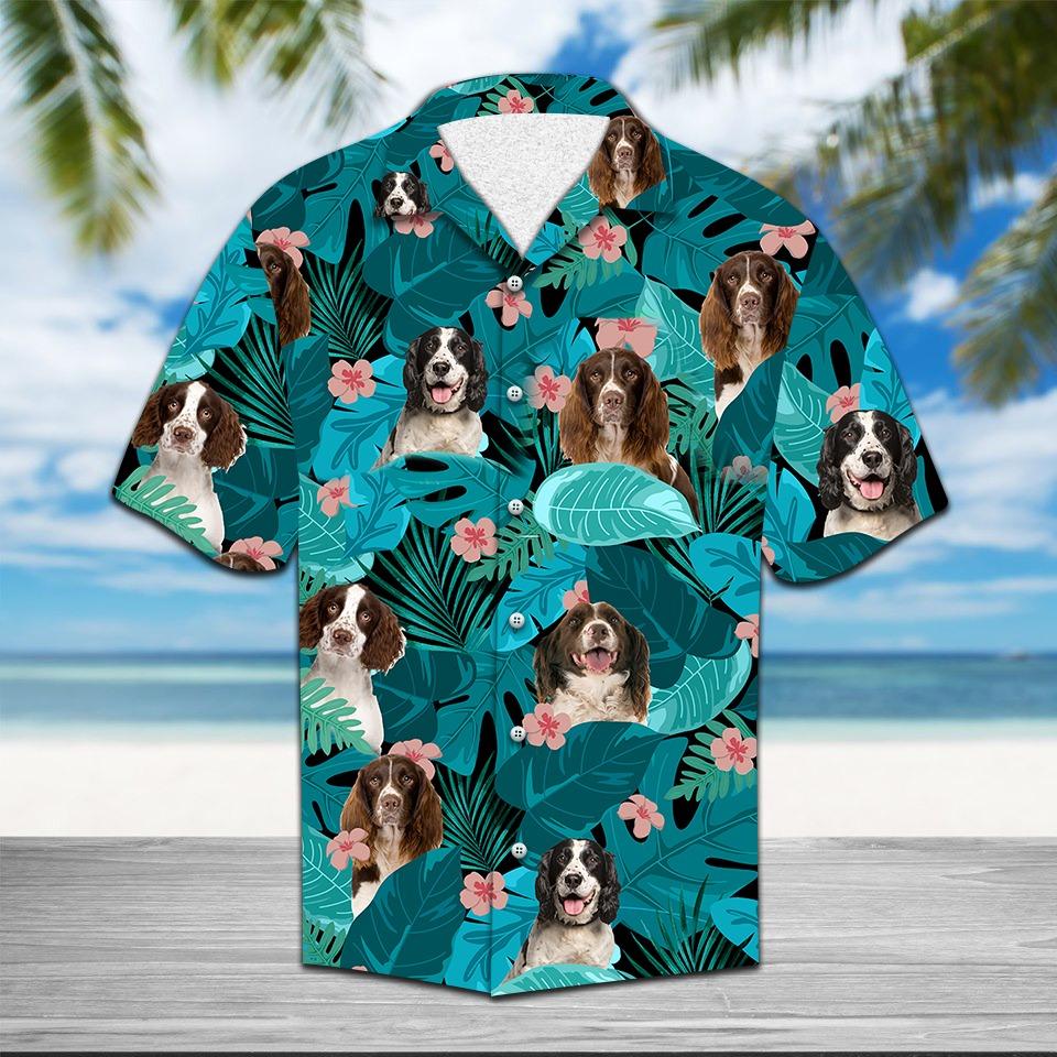 English Springer Spaniel Hawaiian Shirt Ha109342