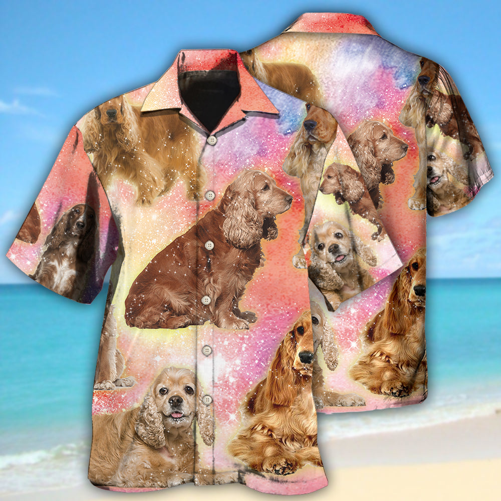 Cocker Spaniel Dog Lovely Style Hawaii Shirt Ha4381