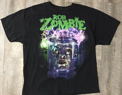 Vintage Rob Zombie  Zombie   Great Condition Very Rare Gently Used T-shirt 9704