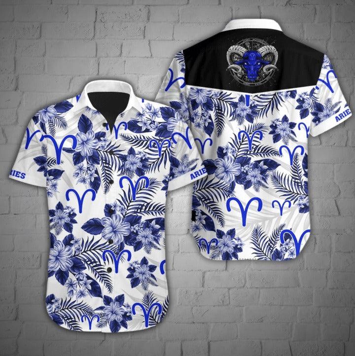 Aries Hawaii Shirt For Men Women Ha55497