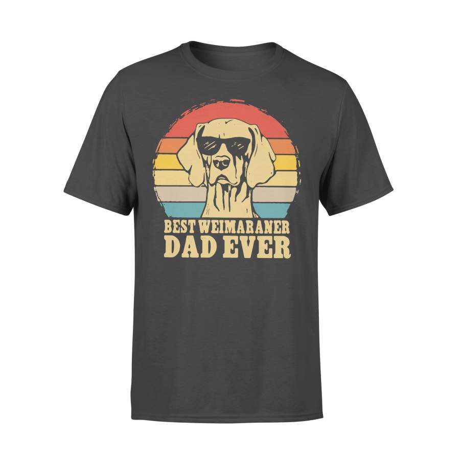 Best Weimaraner Dad Ever Vintage T-shirt