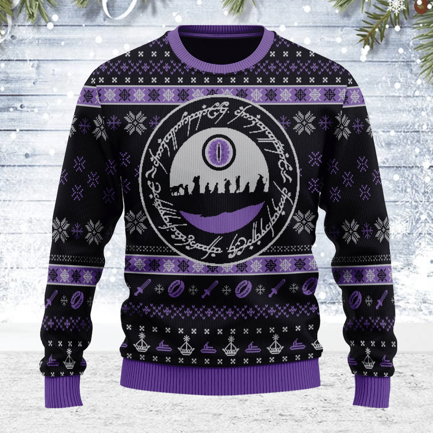 Merry Christmas Ugly Christmas Sweater | For Men & Women | Adult | Us5919