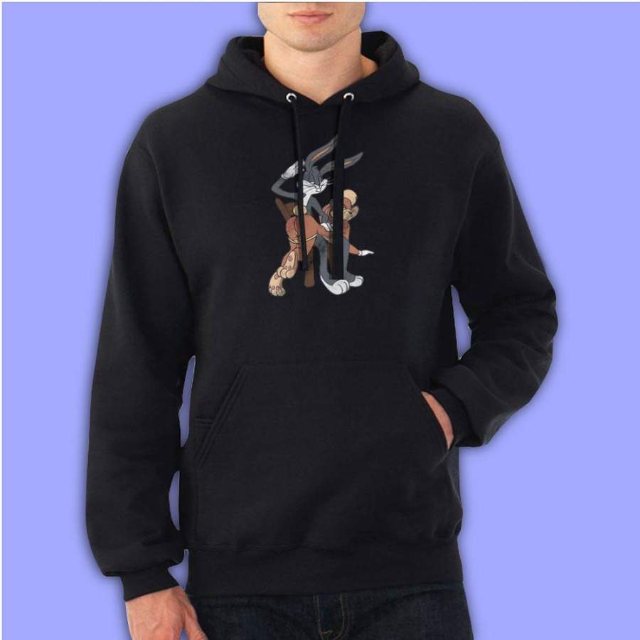 Bugs Bunny And Lola Men’S Hoodie