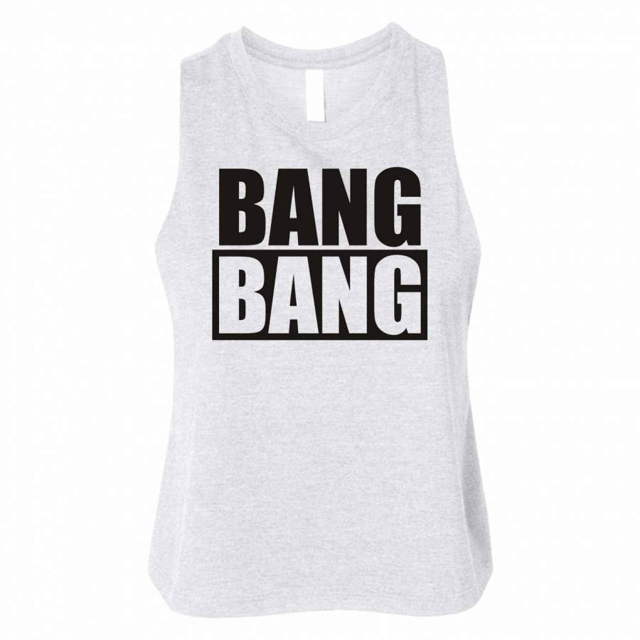 Bang Bang Ariana Grande Tour Manchester Woman Crop Tanktop