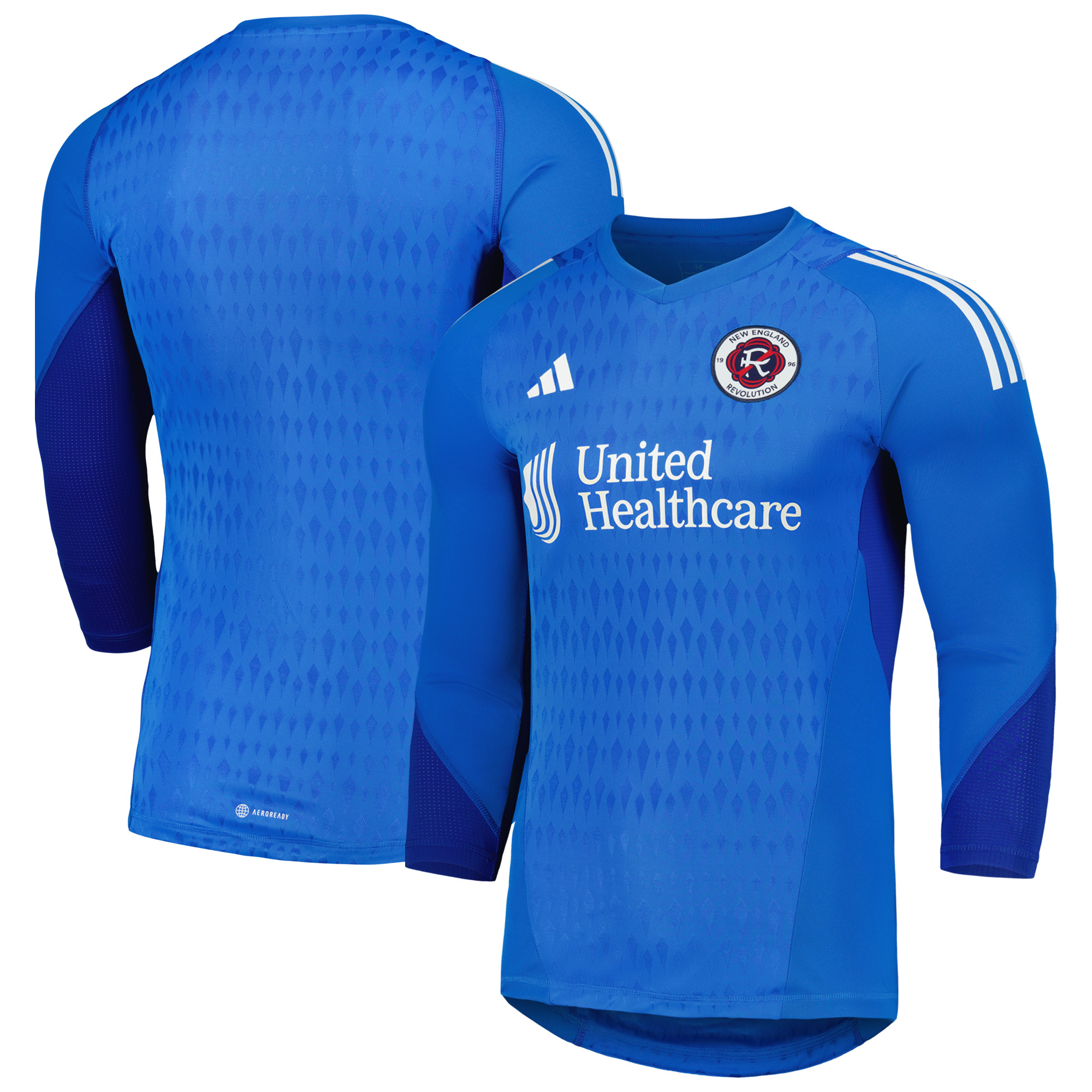 New England Revolution 2023 Goalkeeper Long Sleeve Replica Jersey – Blue