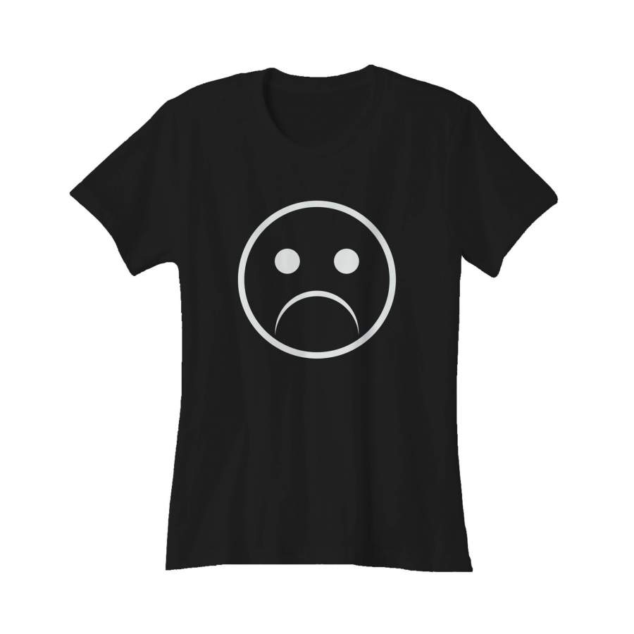 Sad Faces Emoticon Keyboard Tumblr Inspired Aesthetic Sad Boys Pale Pastel Grunge Women’s T-Shirt