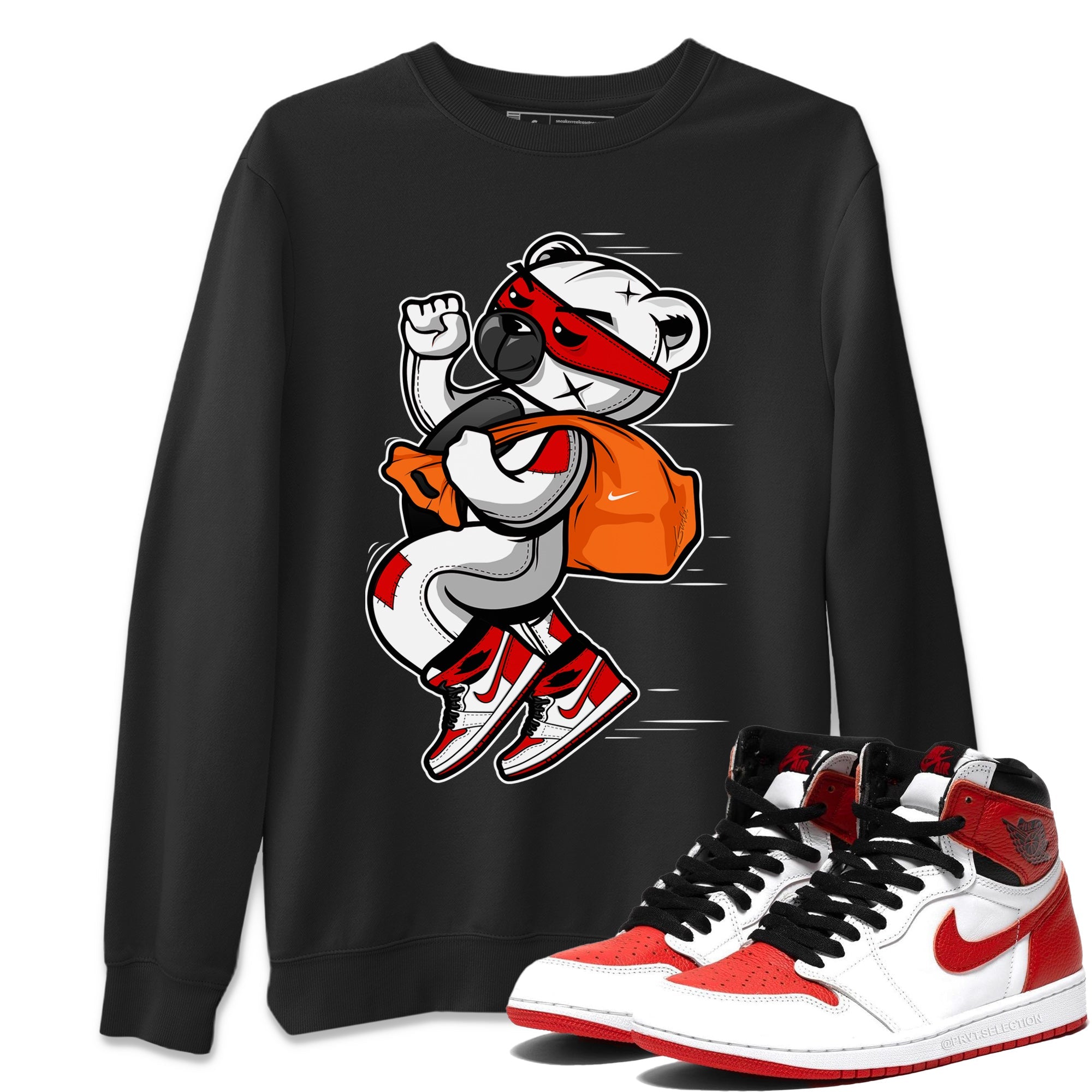 Thief Bear Sweatshirt – Air Jordan 1 Heritage