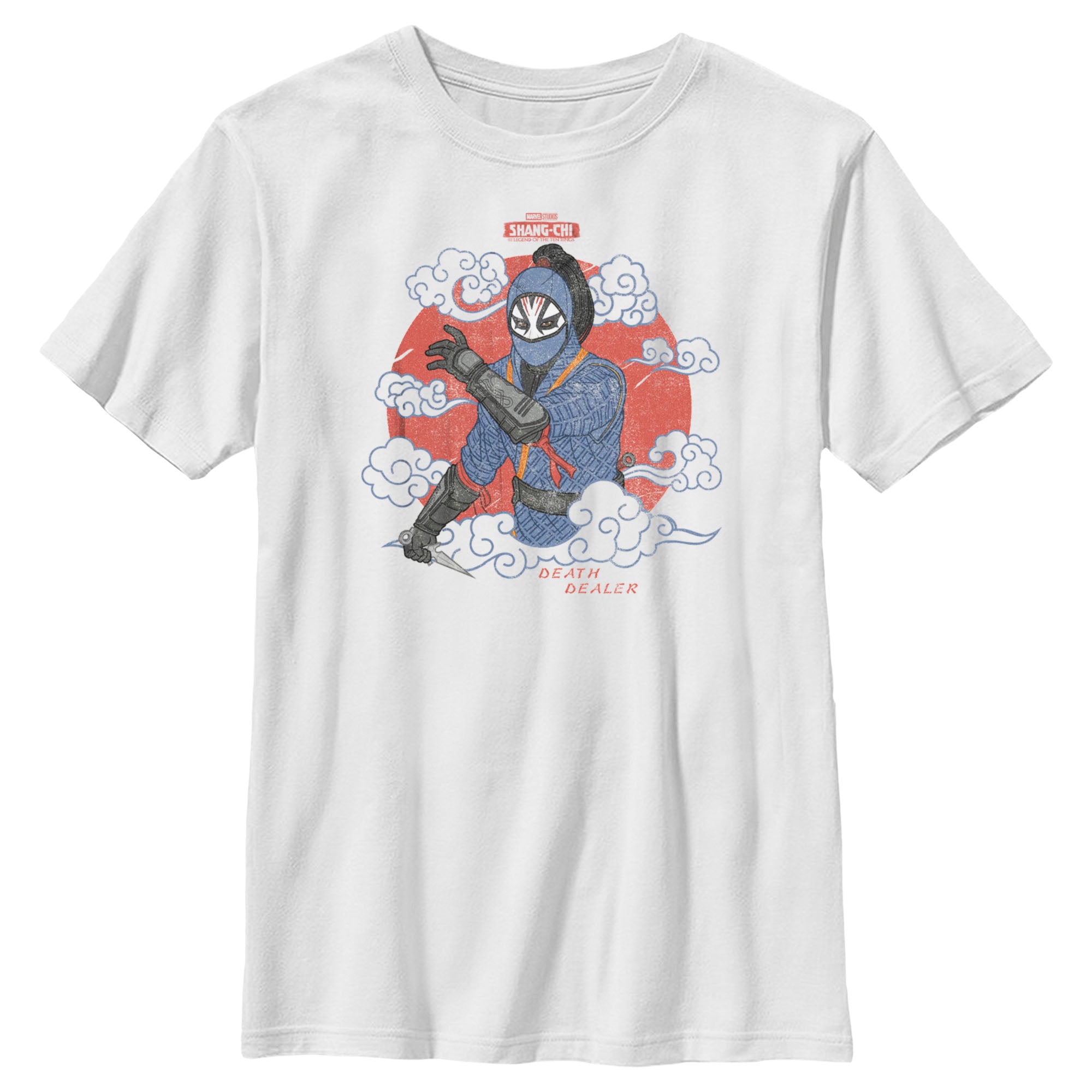 Shang-Chi Boy’S Shang-Chi And The Legend Of The Ten Rings Clouds  T-Shirt